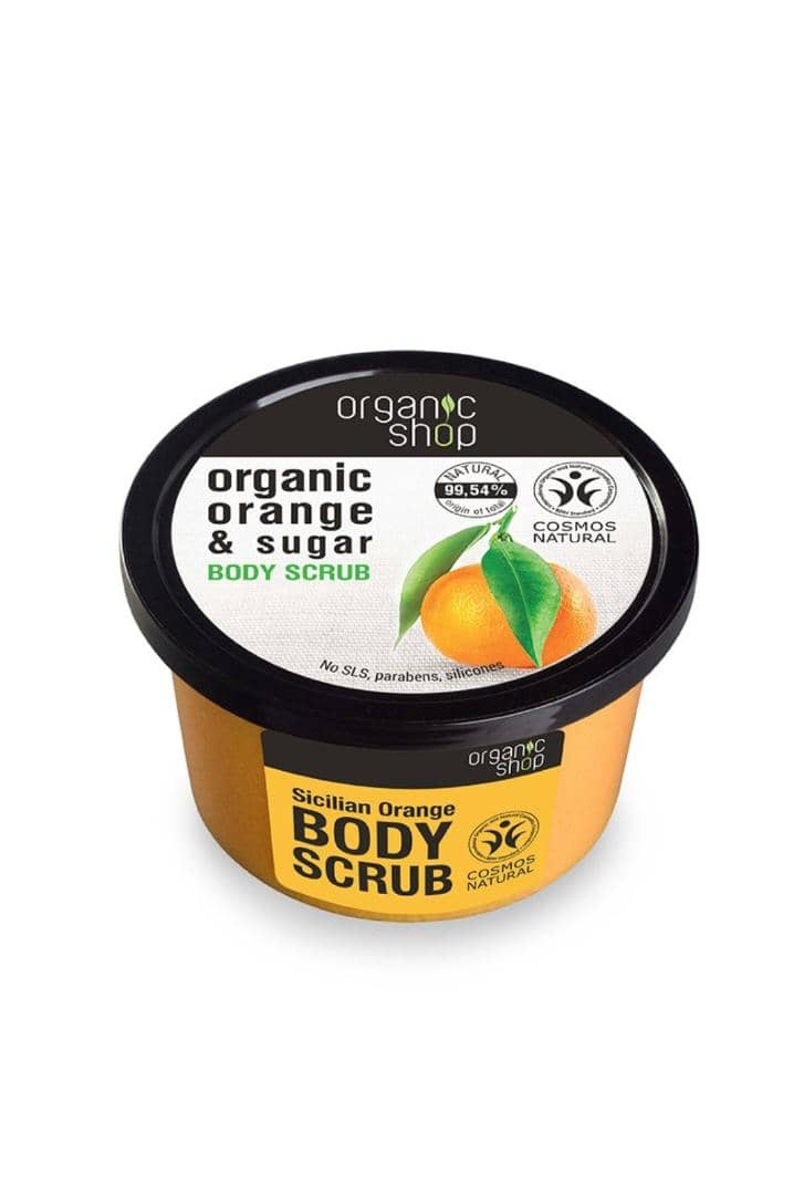Organic Shop Sicilian Orange Body Scrub, 250 ml